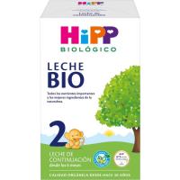 Leche de continuación 2 bio HIPP, caja 600 g