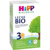 Leche de crecimiento 3 bio HIPP, caja 500 g