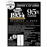 Pechuga de pavo asada ELPOZO 1954, al corte, compra mínima 100 g Pechuga de pavo asada ELPOZO 1954, al corte, compra mínima 100 g
