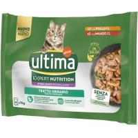 Alimento húmedo tracto urinario gato ester. ULTIMA, bolsa 280 g