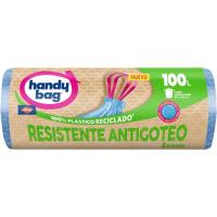 Bolsa de basura antigoteo 100 l HANDY BAG, 1 rollo