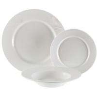 Vajilla de porcelana Dots VERSA, 18 piezas