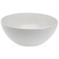 Ensaladera de porcelana Dots VERSA, 23x23x15 cm