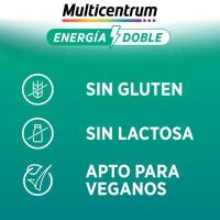 Vitaminas doble energía en compimidos MULTICENTRUM, caja 20 uds