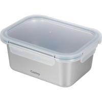 Hermético de acero rectangular 1600 ml CASTEY, 20x15x9 cm