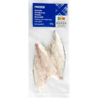 Dorada en filete con piel y sin espinas EROSKI, sobre 180 g