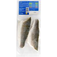 Lubina en filete con piel y sin espinas EROSKI, sobre 180 g
