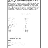 Galleta Chiquilín de avena y chocolate ARTIACH, paquete 180 g