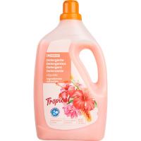 Detergente líquido tropical EROSKI, garrafa 50 dosis