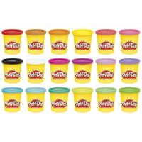 Pack 18 botes, 1,53kg colores surtidos edad rec:+2 años PLAY-DOH