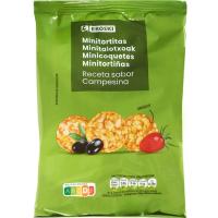 Mini tortitas campesinas EROSKI, bolsa 75 g Mini tortitas campesinas EROSKI, bolsa 75 g