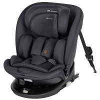 Silla de coche Demeter Fix i-Size (40 a 150 cm) negra BEBE CONFORT Instalación con isofix + top tether. Giratoria 360º, arnés de seguridad en 5 puntos, cabezal regulable en altura, 5 posiciones de reclinado y colchoneta reductora.