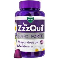 Gominolas de melatonina Forte ZZZQUIL, bote 60 uds Gominolas de melatonina Forte ZZZQUIL, bote 60 uds