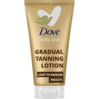 Loción autobronceadora de cara y cuerpo medium DOVE, tubo 75 ml Loción autobronceadora de cara y cuerpo medium DOVE, tubo 75 ml