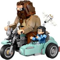 Viaje en Moto Hagrid y Harry, edad rec:+9 años LEGO Harry Potter 