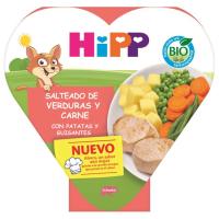 HIPP barazkiak, haragia, patata eta ilarrak, terrina 250 g