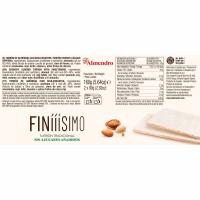 EL ALMENDRO zero turroi gogor oso fina, kutxa 160 g