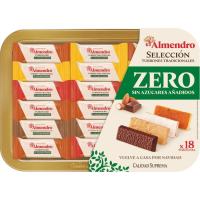 EL ALMENDRO turroia zatitan azukrerik gabe, erretilua 400 g