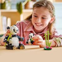 LEGO Creator Fauna Basatia: Panda familia, gom. adina: +8 urte