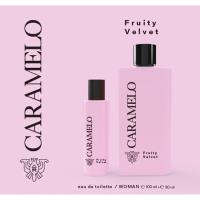 Colonia para mujer Fruity Velvet CARAMELO, pack 1 ud Colonia para mujer Fruity Velvet CARAMELO, pack 1 ud