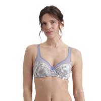 Sujetador mujer con aro Generous, azul claro DIM, talla 100C
