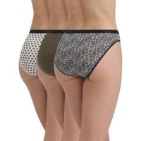 DIM emakumeentzako kotoi elastikozko kuleroak, beltza/kakia G neurria, sorta 3 ale DIM emakumeentzako kotoi elastikozko kuleroak, beltza/kakia G neurria, sorta 3 ale