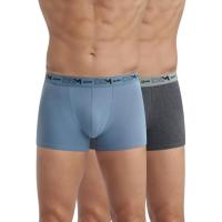 Bóxer hombre algodón elástico Green Bio, azul talla L DIM, pack 2 uds