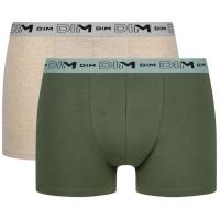 Bóxer hombre algodón elástico Green Bio, arena talla M DIM, pack 2 uds