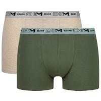 Bóxer hombre algodón elástico Green Bio, arena talla XL DIM, pack 2 uds