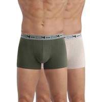 Bóxer hombre algodón elástico Green Bio, arena talla XXL DIM, pack 2 uds