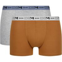 Bóxer hombre algodón elástico Green Bio, marron talla M DIM, pack 2 uds