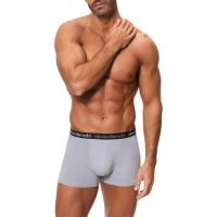 Bóxer hombre algodón elástico, gris/negro talla M ABANDERADO, pack 2 uds