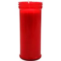 Velón rojo NOVA, 140x57 cm