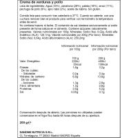 BLEDINA barazki krema eta oilasko potetxoa, potoa 200 g
