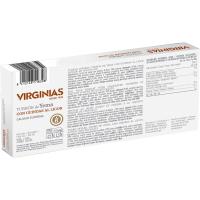 Turrón de yema con guindas al licor VIRGINIAS, caja 200 g
