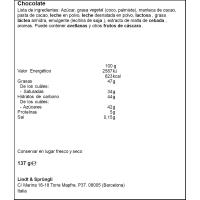 Bombón de leche LINDT  CORNET LINDOR, caja 137 g