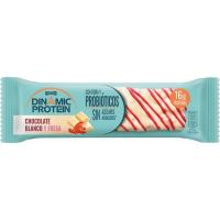 Barrita de chocolate blanco DINAMIC PROTEIN, 1 ud, 55 g
