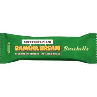Barrita proteica soft de plátano y caramelo BAREBELLS, 55 g Barrita proteica soft de plátano y caramelo BAREBELLS, 55 g