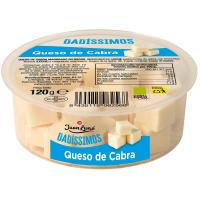 Dadissimos de queso de cabra JUAN LUNA, tarrina 120 g