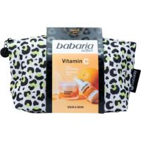 Set Neceser Vitamina C Crema + Sérum + Neceser BABARIA, 1 ud