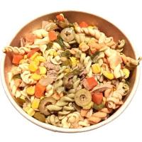 Ensalada pasta con atún, al peso, compra mínima 250 g