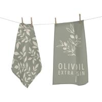 Paño cocina jacquard 100% algodón 45x45cm 4modelos ¿cuál te llegará? A.MIRO, 2 uds