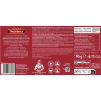 Mazapán con pepitas de chocolate DELAVIUDA, caja 190 g