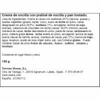 Turrón de nocilla VICENS, caja 150 g