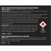 Set para hombre Dark Temptation Colinia y Desodorante AXE, 1 ud