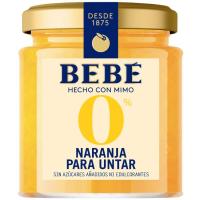 Mermelada 0% naranja BEBE, frasco 230 g