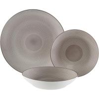 Plato hondo de porcelana, Cirix beige VERSA, Ø20,5 cm