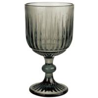 Copa de vidrio tallado verde Odiel SANTA CLARA, 350 ml