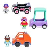 BLUEY Oinarrizko ibilgailua figurarekin, hainbat modelo gom. adina: +3 urte
