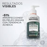 Gel limpiador purificante MEN EXPERT DERMA CONTROL, bote 260 ml